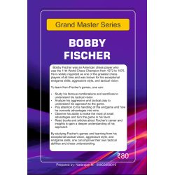 Grandmaster Series: Bobby Fischer's Legendary Games with Computer Analysis