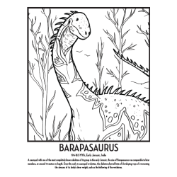 Dino Fun: 26 Coloring Pages for Kids - PDF DOWNLOAD