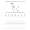 Unicorn Letter Tracing Coloring Book: 26 Pages - PDF DOWNLOAD