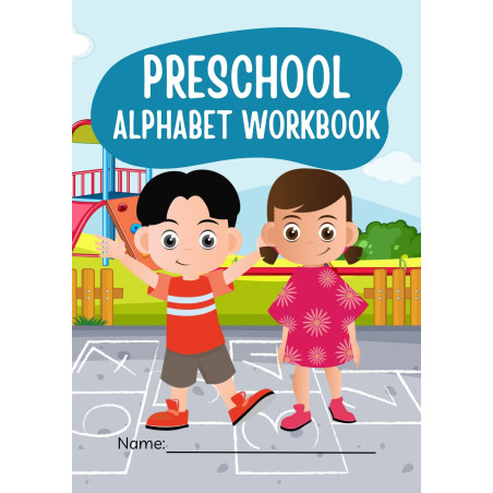 Preschool Alphabet Workbook: 108 Pages - PDF DOWNLOAD