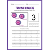 Kindergarten Numbers Workbook: 44 Pages - PDF DOWNLOAD