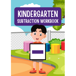 Kindergarten Subtraction Workbook: 20 Pages - PDF DOWNLOAD