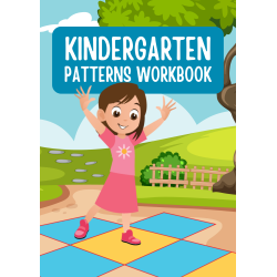 Kindergarten Pattern Workbook: 20 Pages - PDF DOWNLOAD