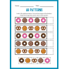 Kindergarten Pattern Workbook: 20 Pages - PDF DOWNLOAD