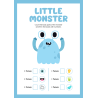 Little Monsters Body Parts: 14 Pages - PDF DOWNLOAD