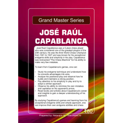 Grandmaster Series: José Raúl Capablanca's Timeless Chess Classics with Computer Analysis