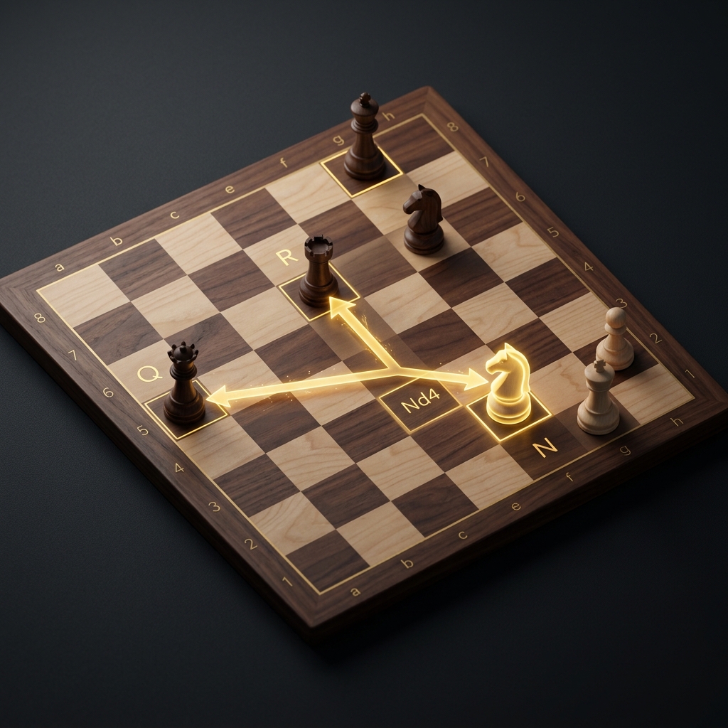 Visual representation of Chess Puzzles