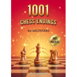 1001 Chess Endings for Beginners - Complete Endgame Training for Improving Players | A4 Size Chess Puzzle Book