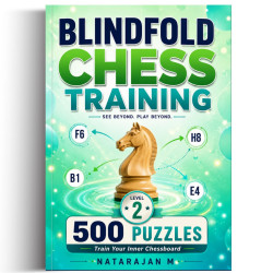 Blindfold Chess Training - Level 2: Intermediate | Track 3–7 pieces mentally and solve 500 pin, fork & skewer puzzles