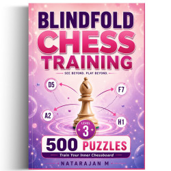 Blindfold Chess Training - Level 3: Advanced | Calculate sacrifices and deflections with 5–10 pieces, 4 moves deep.