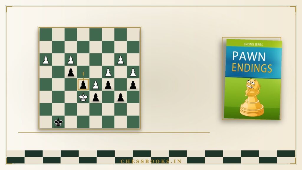 Kings facing with one square between: whoever moves loses the race. The opposition is the single most important idea in pawn endings.