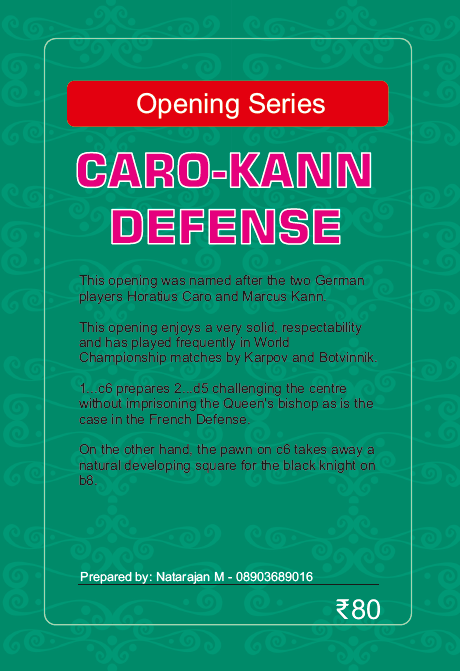 Opening Series: Caro-Kann - Mastering the Classic Defense