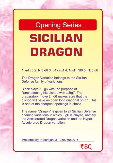 Opening Series: Sicilian Dragon - Mastering the Fire-Breathing Defense