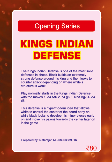 Opening Series: King's Indian Defense - Unleashing Dynamic Counterplay