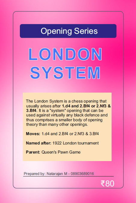 Opening Series: London System - Building a Solid Repertoire with Flexibility