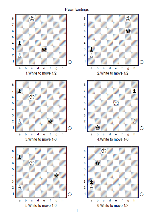Endgame Series: Pawn Endings - Mastering Endgame Techniques