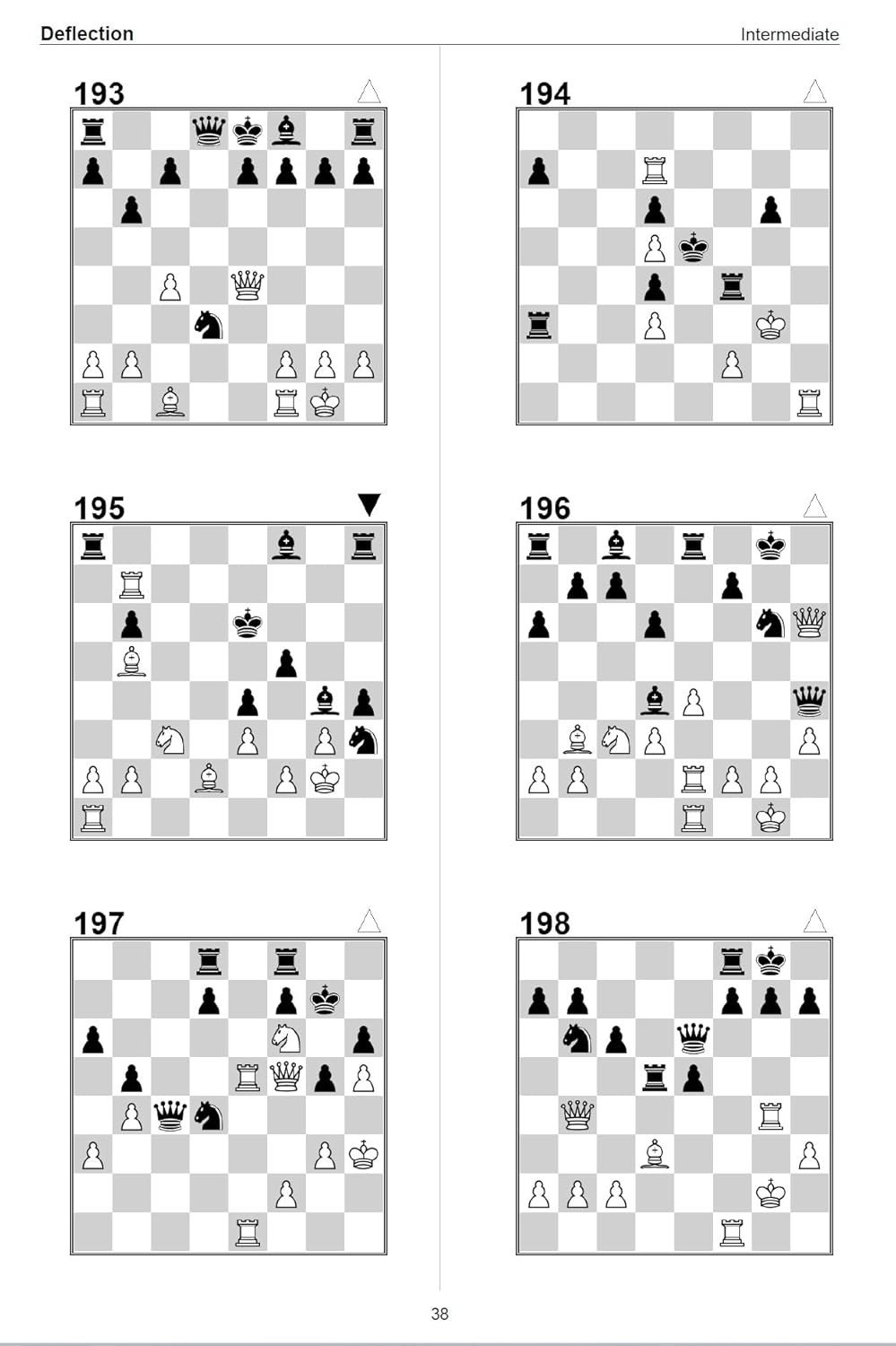Deflection: 500 Tactical Chess Puzzles - Master the Art of Luring Pieces Away | A4 Size Chess Strategy Workbook