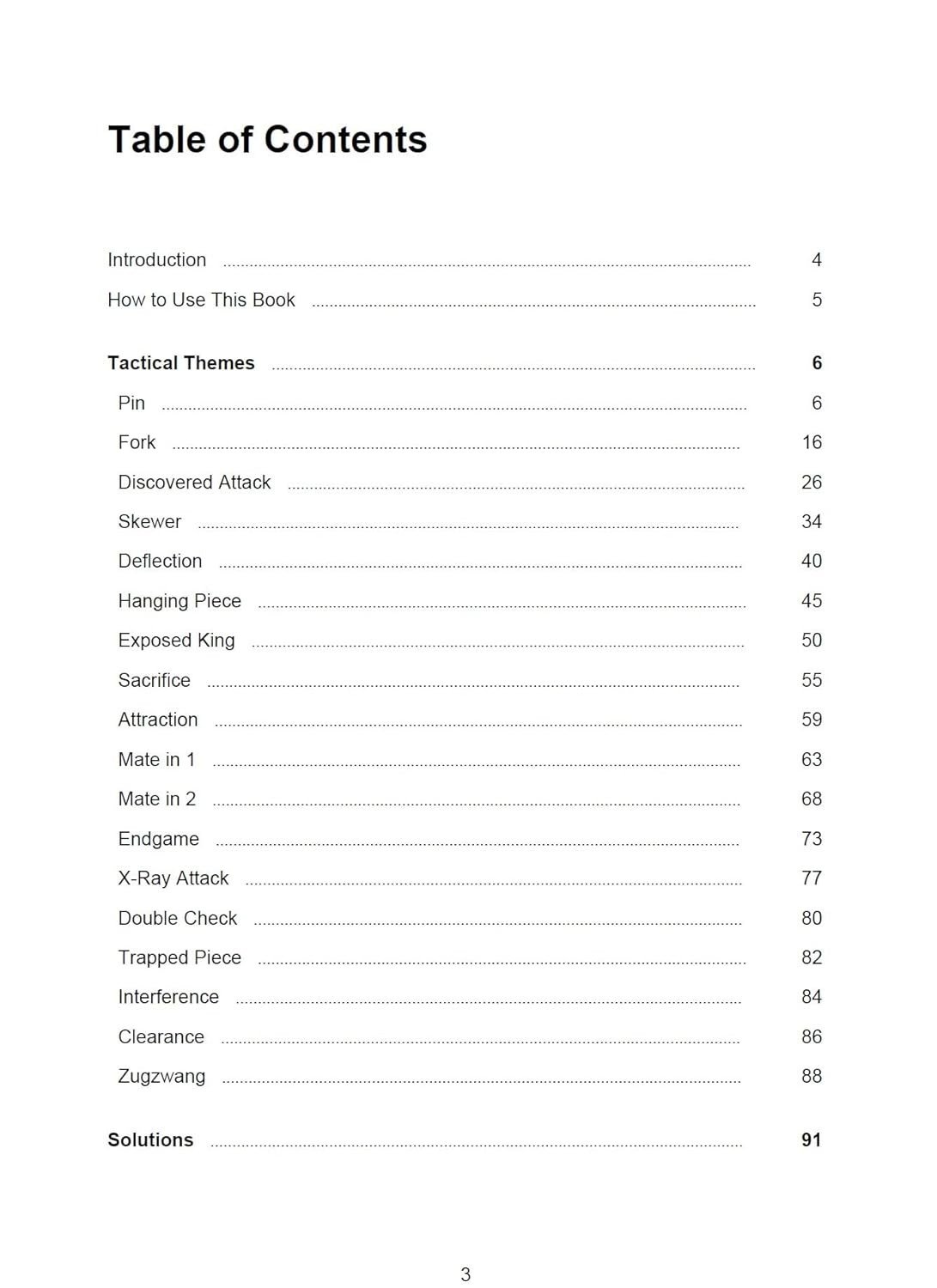1001 Tactics for Beginners - Complete Tactical Training for Improving Chess Players | A4 Size Chess Puzzle Book