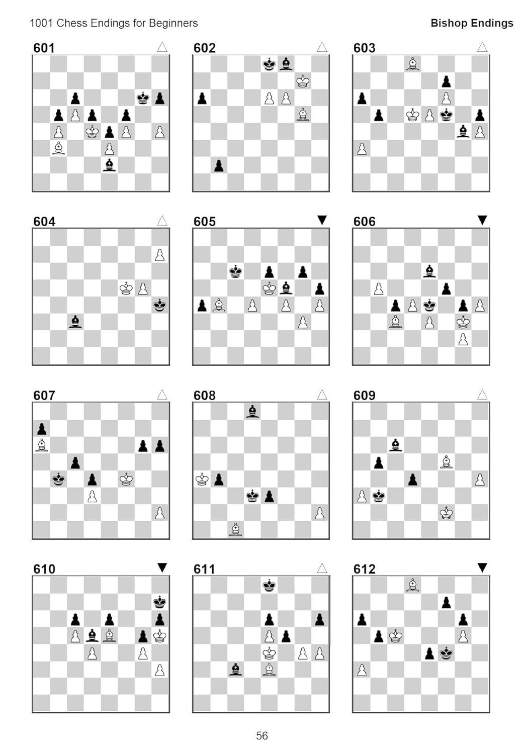 1001 Chess Endings for Beginners - Complete Endgame Training for Improving Players | A4 Size Chess Puzzle Book