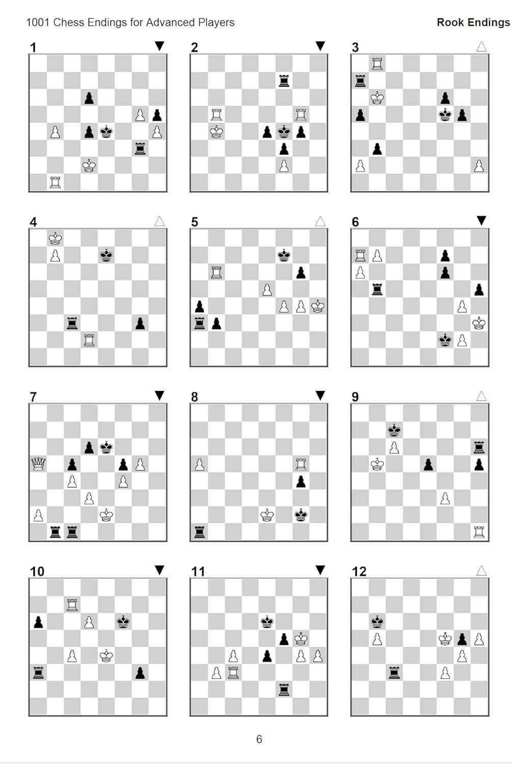 1001 Chess Endings for Advanced Players - Master Complex Endgame Technique | A4 Size Chess Puzzle Book