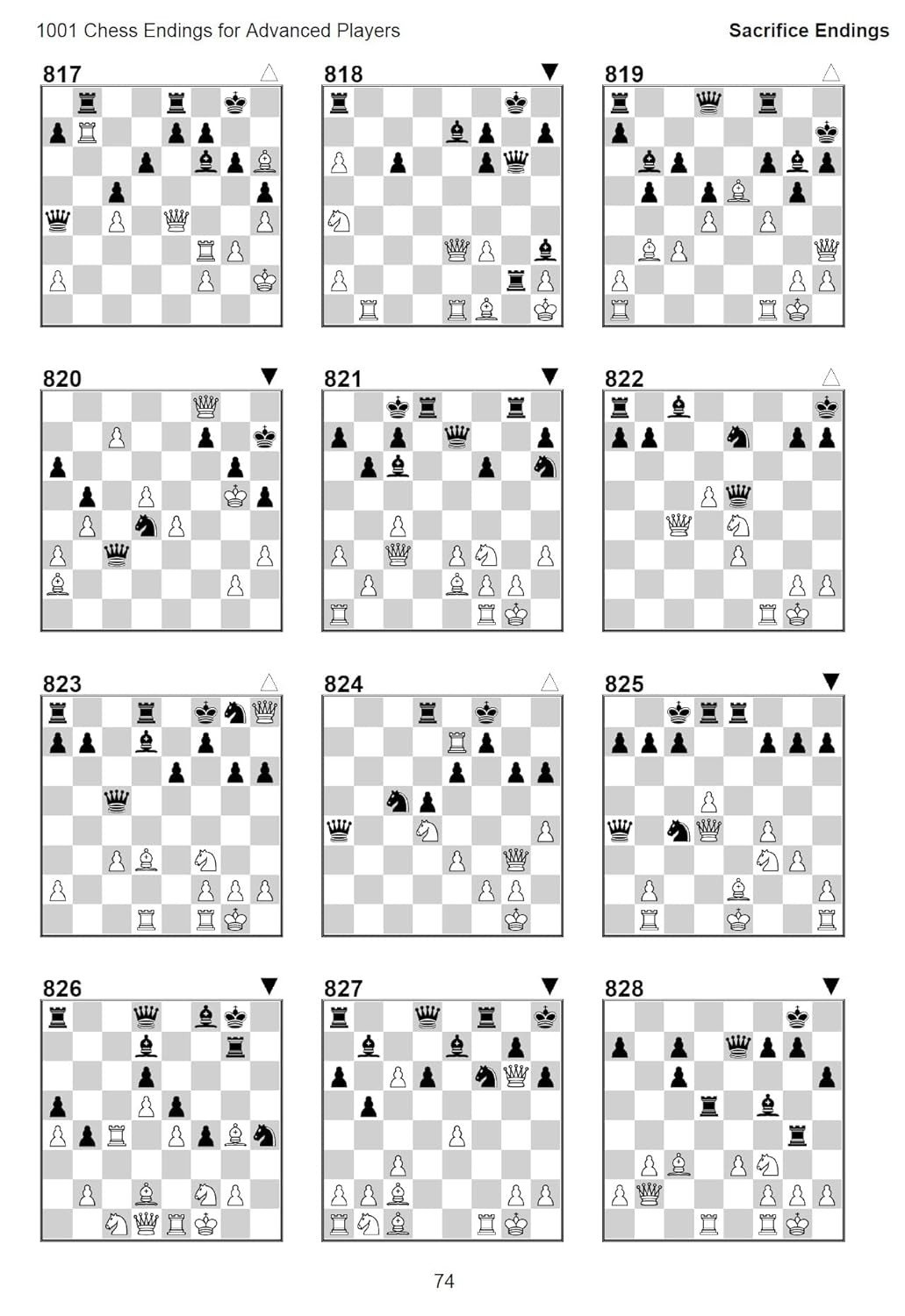 1001 Chess Endings for Advanced Players - Master Complex Endgame Technique | A4 Size Chess Puzzle Book