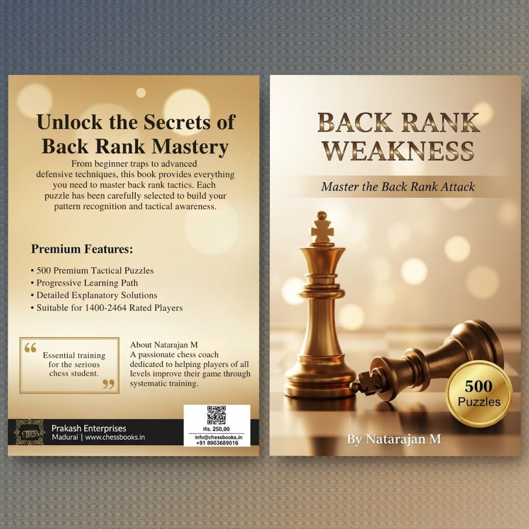 Master Tactical Themes Bundle: 2500 Chess Puzzles - 5 Essential Tactical Patterns | A4 Size (5 Books Set)