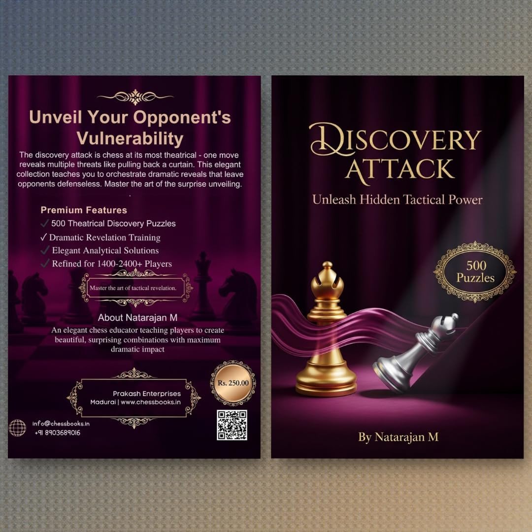 Master Tactical Themes Bundle: 2500 Chess Puzzles - 5 Essential Tactical Patterns | A4 Size (5 Books Set)