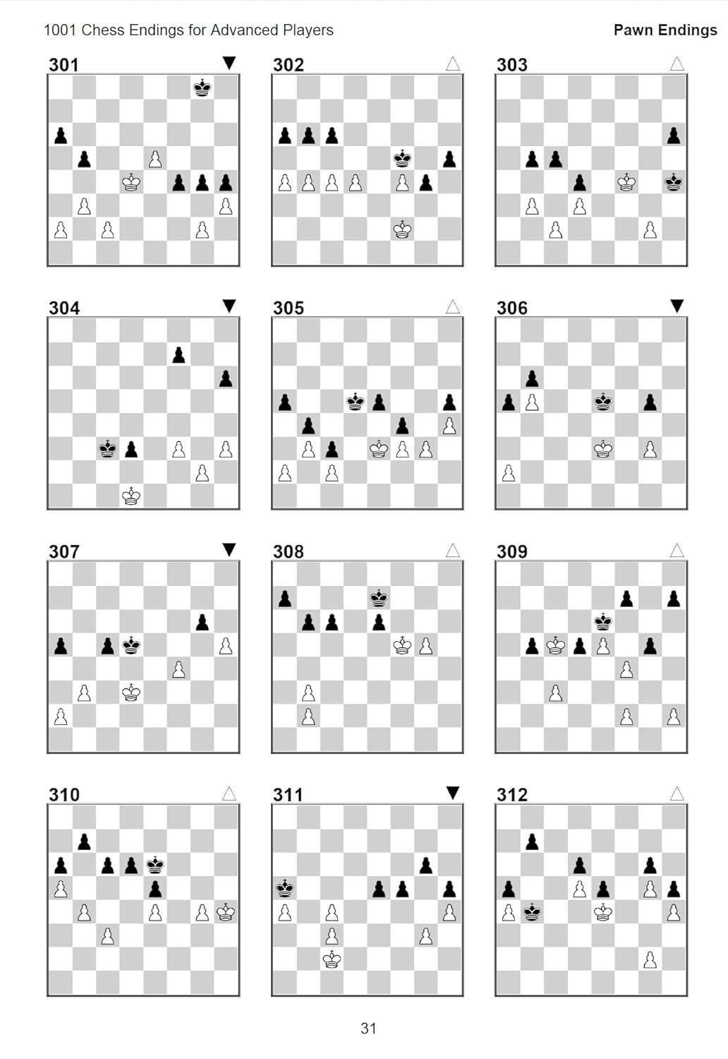 Chess Endings Master Bundle: 2002 Endgame Puzzles for Complete Mastery - Beginners to Advanced | A4 Size (2 Books Set)