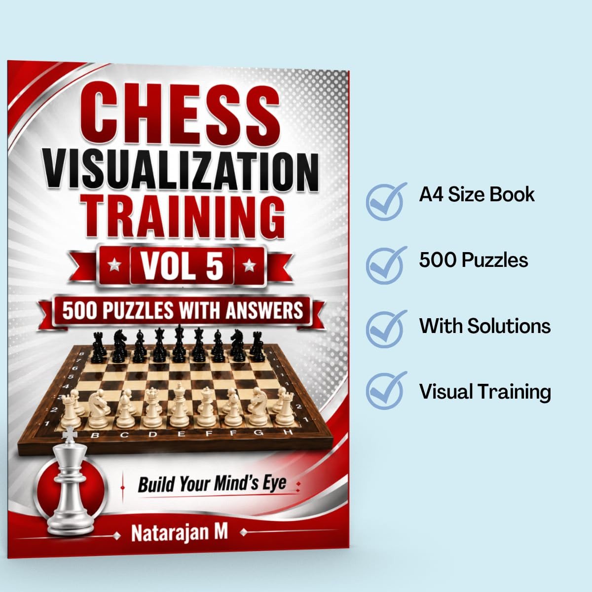 Chess Visualization Training - Volume 5: Advanced Visualization - 500 Chess Puzzles