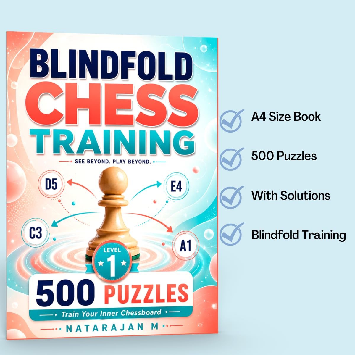 Blindfold Chess Training - Level 1: Beginner