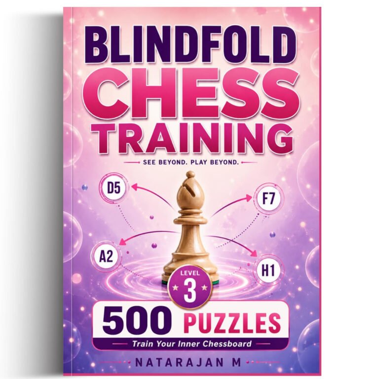 Blindfold Chess Training - Level 3: Advanced | Calculate sacrifices and deflections with 5-10 pieces, 4 moves deep.