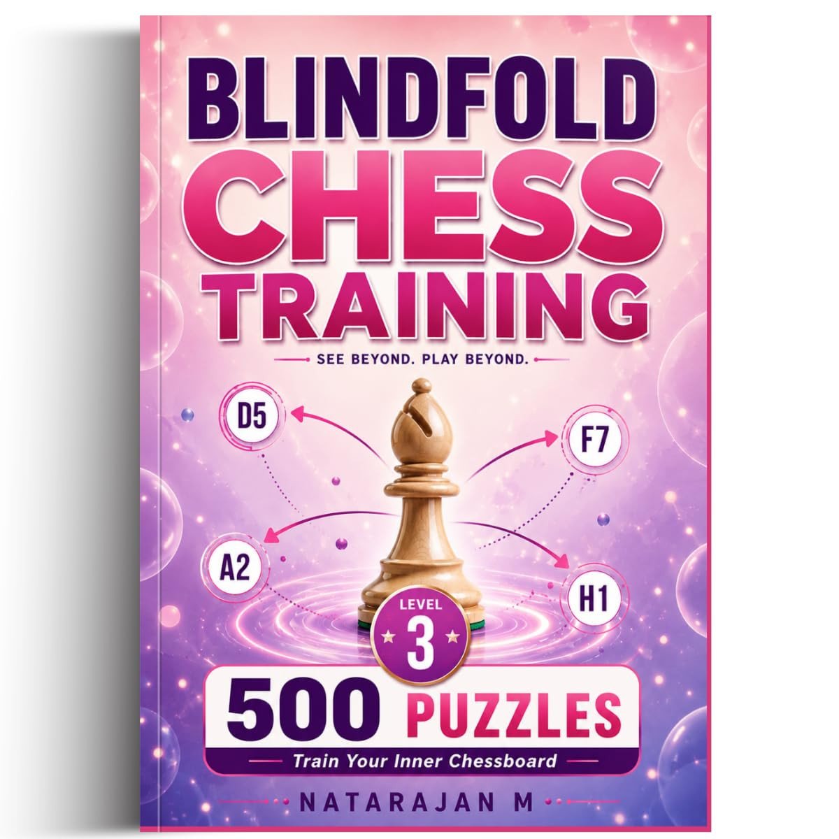 Blindfold Chess Training - Level 3: Advanced | Calculate sacrifices and deflections with 5-10 pieces, 4 moves deep.