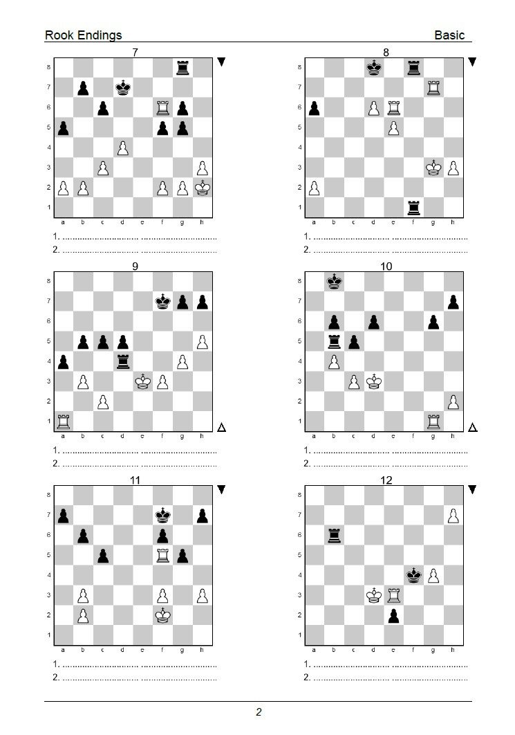 The Rook Endgame Puzzle Challenge: 2,250 Puzzles to Test Your Skills